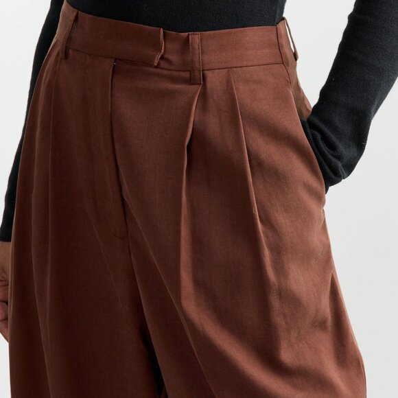 Shaina Mote Man Pant in Chocolate - Picture 4 of 5